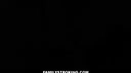 Mature woman kneeling on bed, man fucking her from behind
