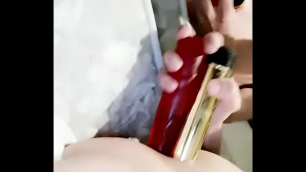Teen Double penetration dildo beautiful ass solo, love it and send to gf